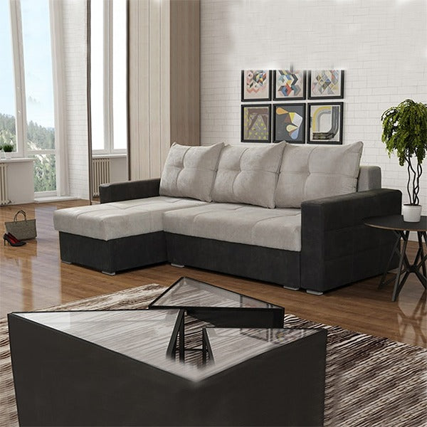 London L-Shape Sofa Bed