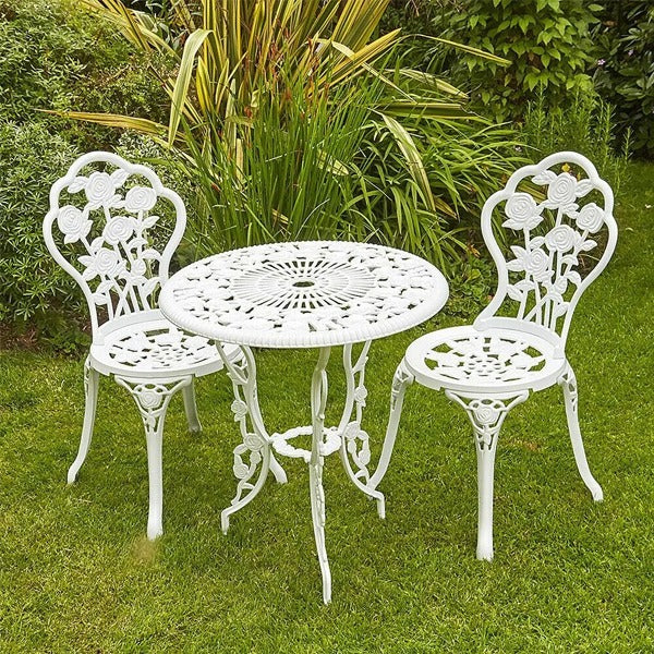 3-Piece Rose Bistro Garden Furniture Set