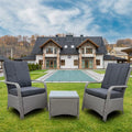 3-Piece Outdoor Luxury Bistro Set