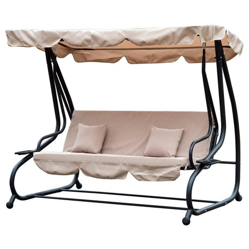 3-Seater Swing Chair &amp;amp Canopy