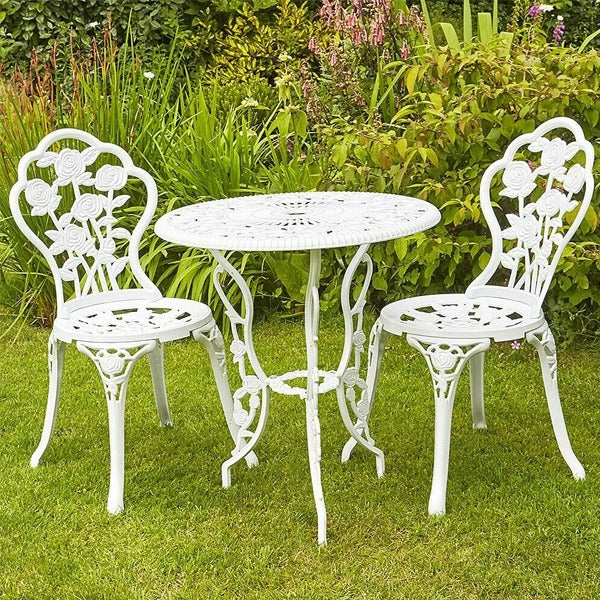 3-Piece Rose Bistro Garden Furniture Set