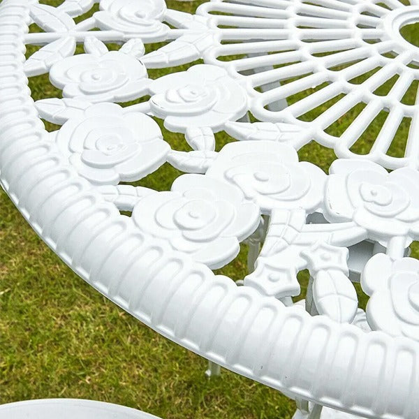 3-Piece Rose Bistro Garden Furniture Set
