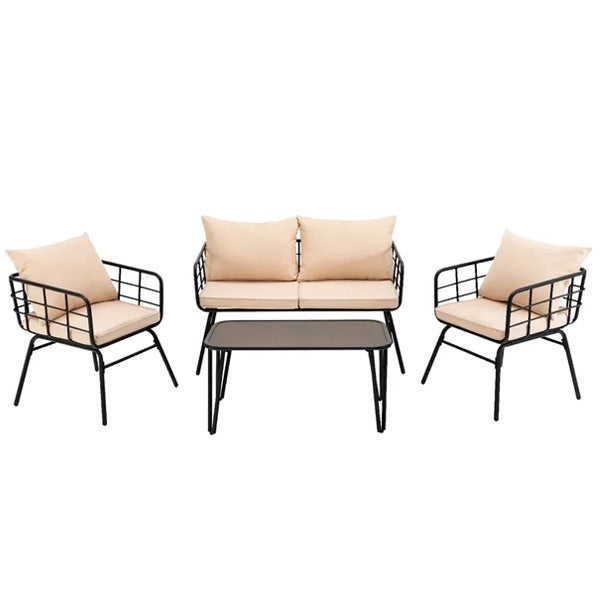 4-Seater Garden Patio Furniture Set
