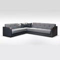 FUTURO GREY CORNER SOFA BED