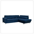HOUSTON BLUE CORNER SOFA BED