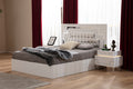QUEEN WHITE BEDROOM SET