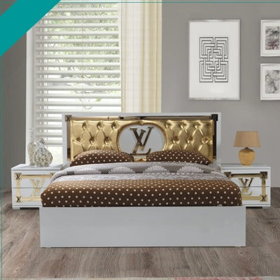 QUEEN BLACK BEDROOM SET