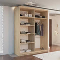 VISION OAK WARDROBE 120cm/150cm/180cm/203cm