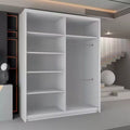 CALIFORNIA WHITE WARDROBE 150cm/203cm