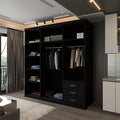 MANHATTAN BLACK HIGH GLOSS 120/150/200/250CM