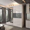 MANHATTAN WHITE HIGH GLOSS 120/150/200/250CM