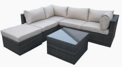 The Wiltshire 5 Seater Set Brown