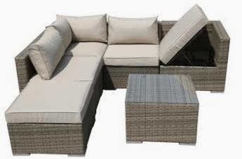 The Wiltshire 5 Seater Recliner Set Brown