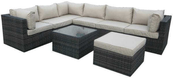 The Wiltshire 7 Seater Set Brown