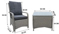 3-Piece Outdoor Luxury Bistro Set