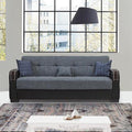 MALTA GREY 3 SEATER SOFA BED