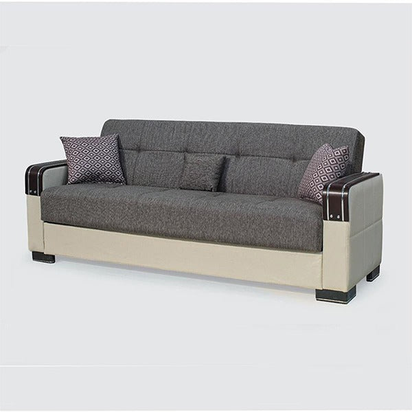 MALTA BROWN 3 SEATER SOFA BED