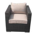 Single Sofa Brown