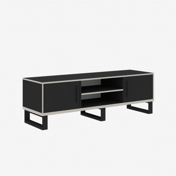 Silver Bedroom Set with Wall unit