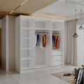 LATVIA VOTAN WHITE SLIDING WARDROBE 200/250cm