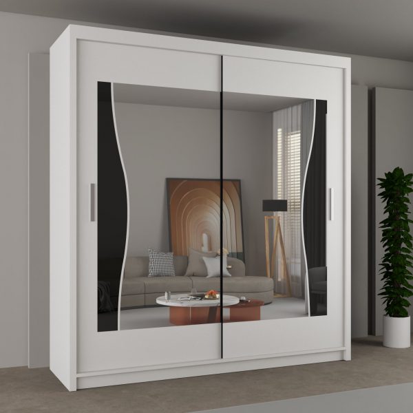 BATUMI WALNUT SLIDING WARDROBE 120/150cm/180cm/203cm
