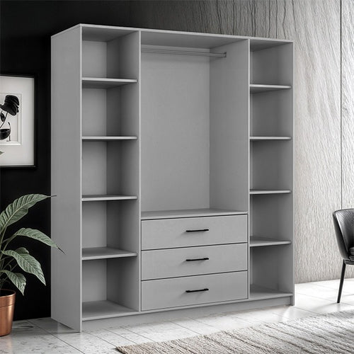 Barcelona 200 Grey Wardrobe