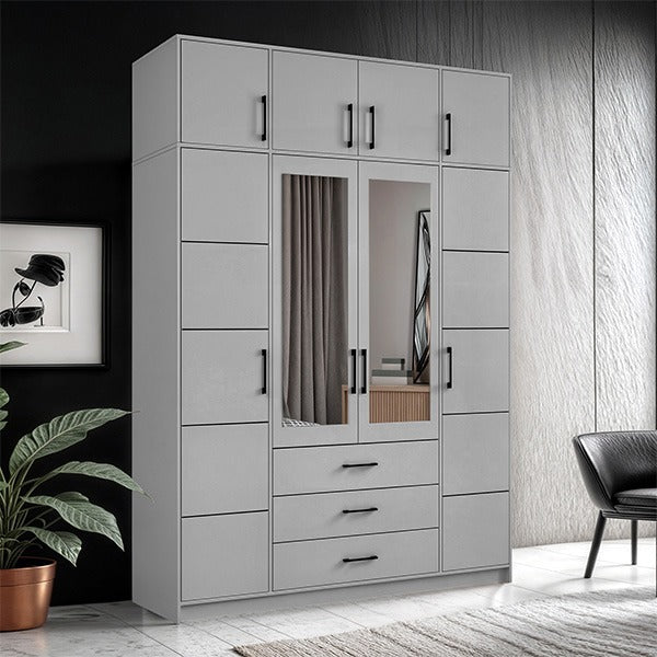 Barcelona 200cm Wellington Wardrobe