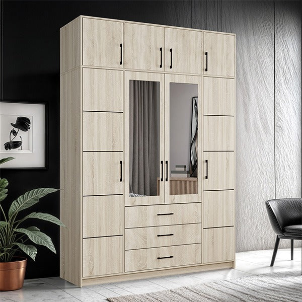 Barcelona 200cm Wellington Wardrobe