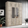 Barcelona 200cm Wellington Wardrobe