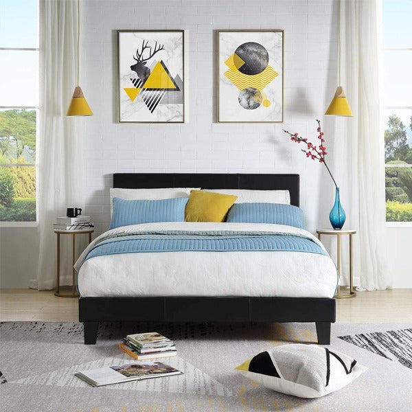 BILANCIO BED BROWN AND BLACK