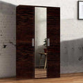 BOBBY WENGE 3 DOOR WARDROBE