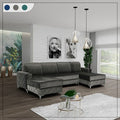 BORYS GREY SOFA BED LARGE