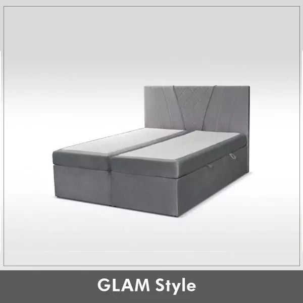 BOX SPRING STORAGE BED