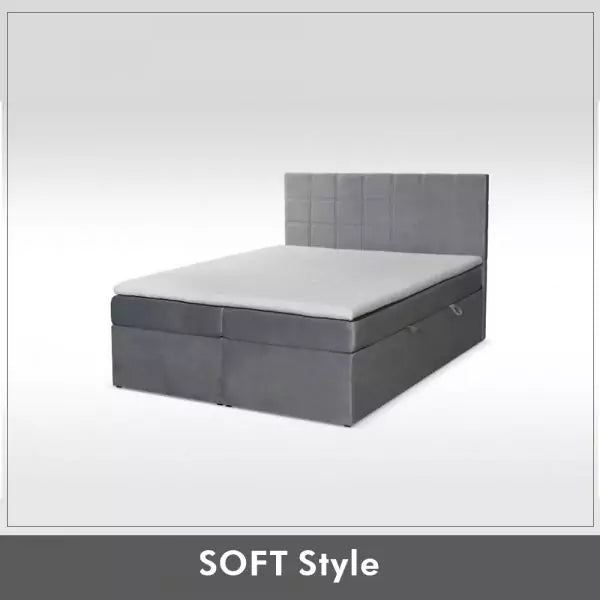 BOX SPRING STORAGE BED