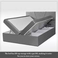 BOX SPRING STORAGE BED