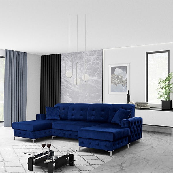 VERSO LARGE SOFA BED BLUE