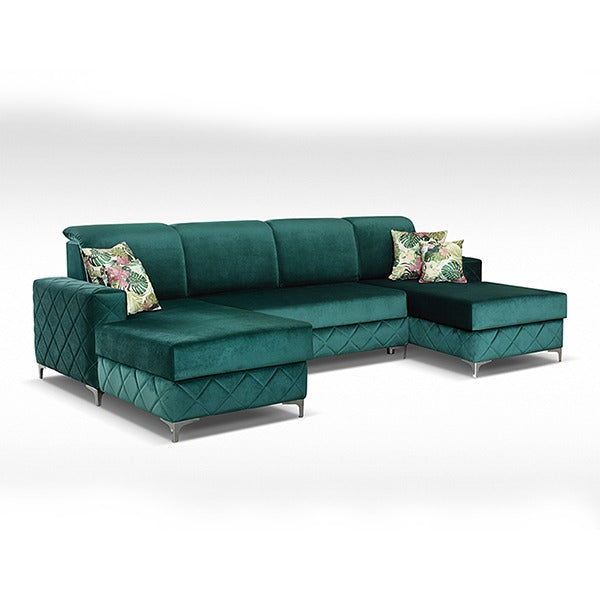 BORYS GREEN SOFA BED LARGE