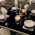 San Fernando Rattan Cube Garden Chair and Table Dining Set