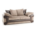 DINO BEIGE/BROWN SOFA SET