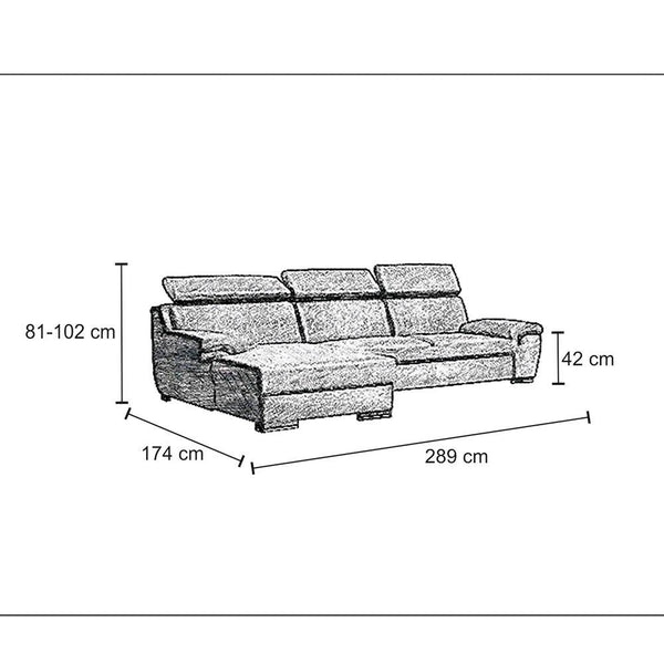 Deluxe Corner Sofa Bed