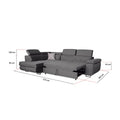 LAGUNA STEEL CORNER SOFA