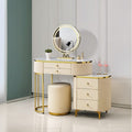 GENEVA CREAM DRESSING TABLE