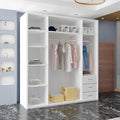 ETNA WHITE WARDROBE 250cm
