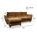Fortuna L-Shape Sofa Bed