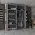 CHICAGO GREY WARDROBE 250cm