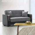 MALTA GREY SOFA BED 1 SEATER, 2 SEATER, 3 SEATER