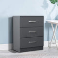 Grey Bedside Drawers