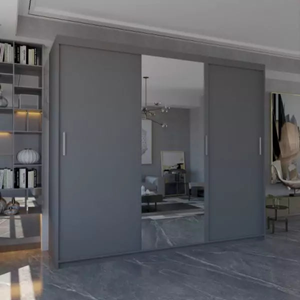 MIAMI OAK WARDROBE 250cm