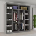 BATUMI GREY SLIDING WARDROBE 120/150cm/180cm/203cm
