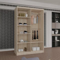 HOUSTON OAK SLIDING WARDROBE 100cm/120cm/150cm/180cm/203cm